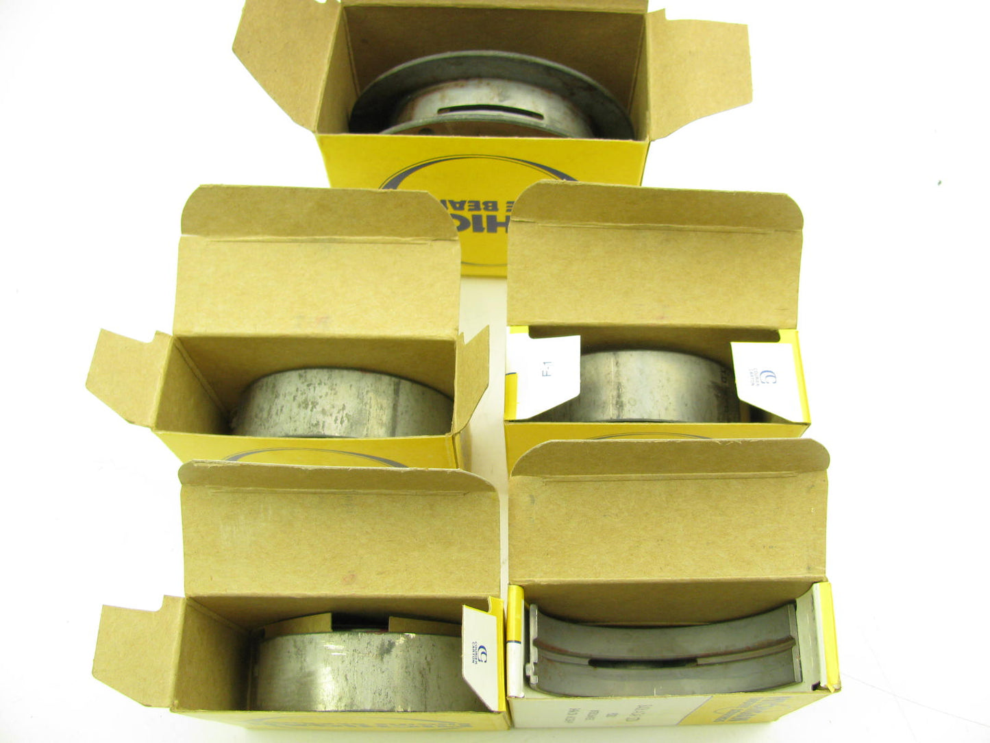 Michigan R1966P Engine Main Bearings - Standard 1968-1995 Ford 370 429 460
