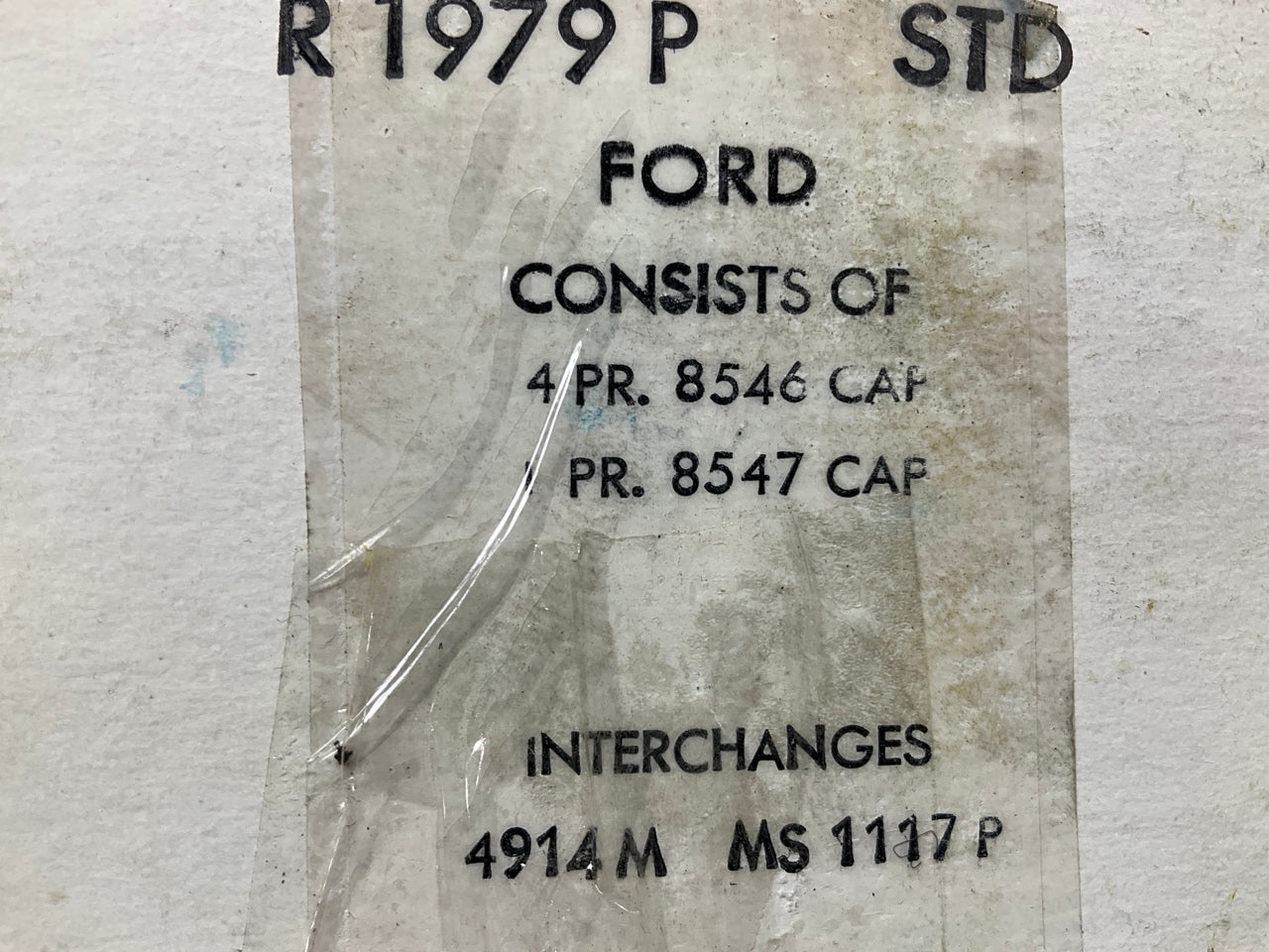 Michigan R1979P Main Bearings - Standard For 1969-1997 Ford 351W 351M 400-V8