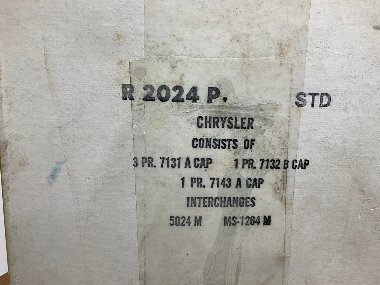 Michigan R2024P Engine Main Bearings STANDARD For 1975-1987 Dodge 318 5.2L