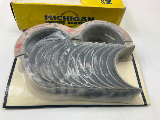Michigan R2071P Engine Main Bearings - Standard For 1975-1983 Ford 200 7-GROOVE