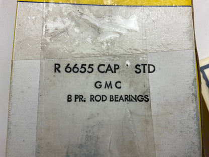 Michigan R6655CAP Connecting Rod Bearings - Standard - Pontiac 350, 400, 455 V8
