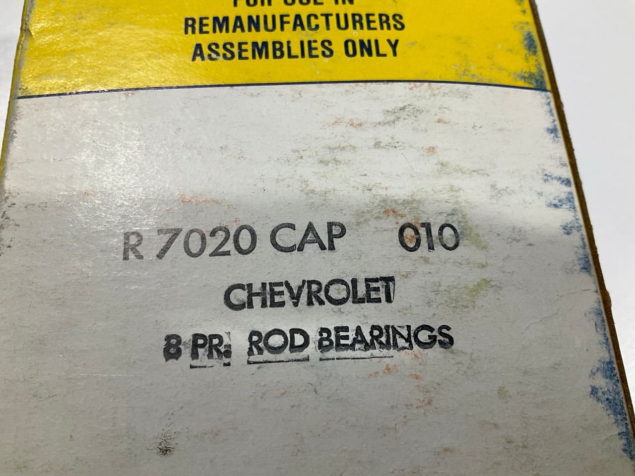 Michigan R7020CAP010 Connecting Rod Bearings .010'' 1968-72 Chevy 302 307 327 350