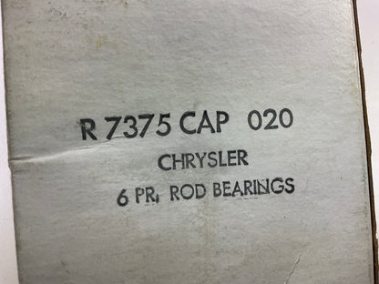 Michigan R7375CAP-020 Connecting Rod Bearings .020'' For 60-76 Dodge 170 198 225