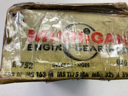 Michigan R752-020 Engine Main Bearings .020'' 1948-1953 Chevrolet 216 235-L6