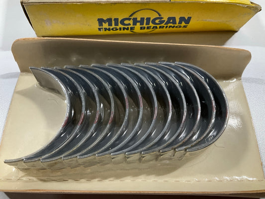 (6) Michigan R7555CAP Connecting Rod Bearings - Standard