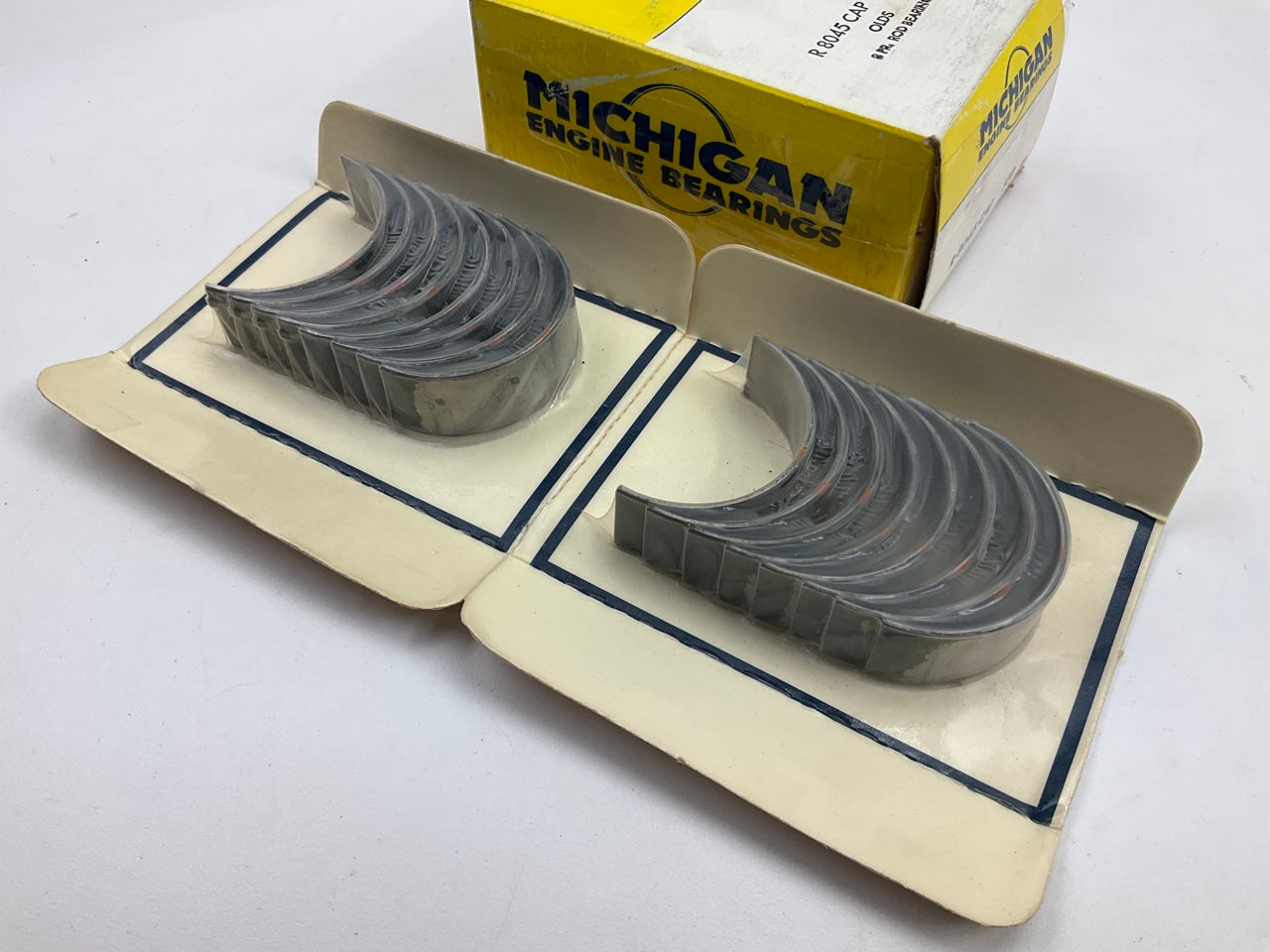 Michigan R8045CAP Connecting Rod Bearings STD Oldsmobile 260 307 330 350 403-V8