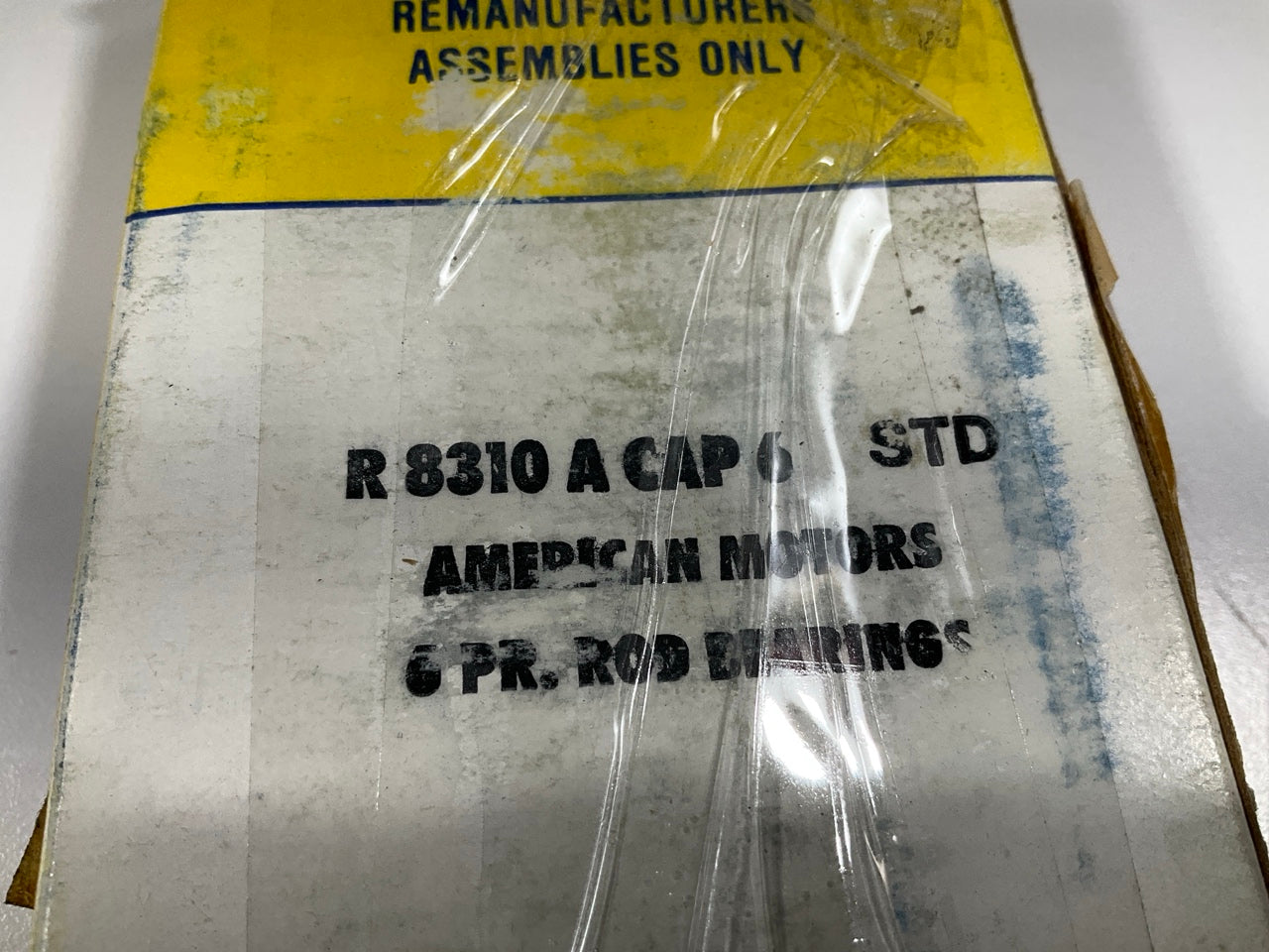 (6) Michigan R8310ACAP6 Connecting Rod Bearings STD For AMC 199 232 258-L6