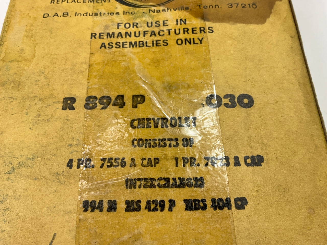 Michigan R894P-030 Main Bearings .030'' 1955-1967 Chevrolet 265 283 302 327-V8