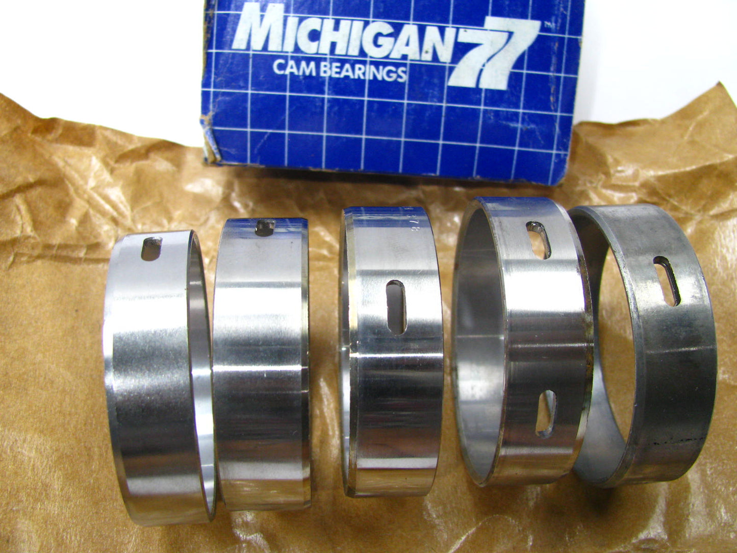 Michigan SH376S Cam Engine Bearings - 1958-1963 Ford 352 FE W/ Grooved Camshaft