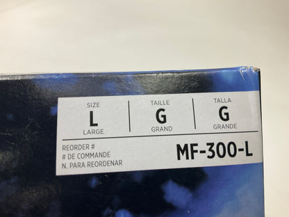 Microflex MF-300-L Diamond Grip Latex Exam Gloves Large Textured, 100 Count