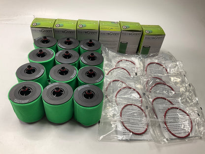 (12) Microgreen MG3244 Engine Oil Filter For 2000-2018 GM 2.0L 2.2L 2.4L-L4