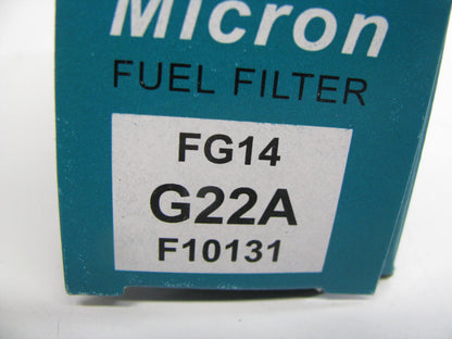 Micron G22A Fuel Filter Replaces 33046 BF989 F10131 G16 GF27 FF179 P550091