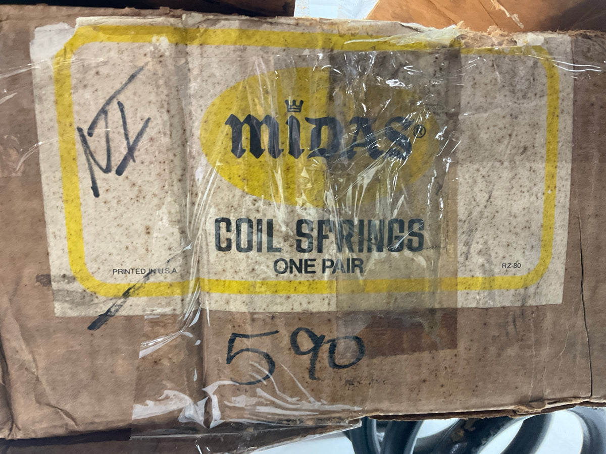 Midas 590 Front Coil Springs (For Vehicles Without Factory A/C)