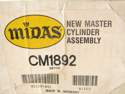 Midas CM1892 Brake Master Cylinder For 1984-1988 Mercedes-Benz 190D Diesel