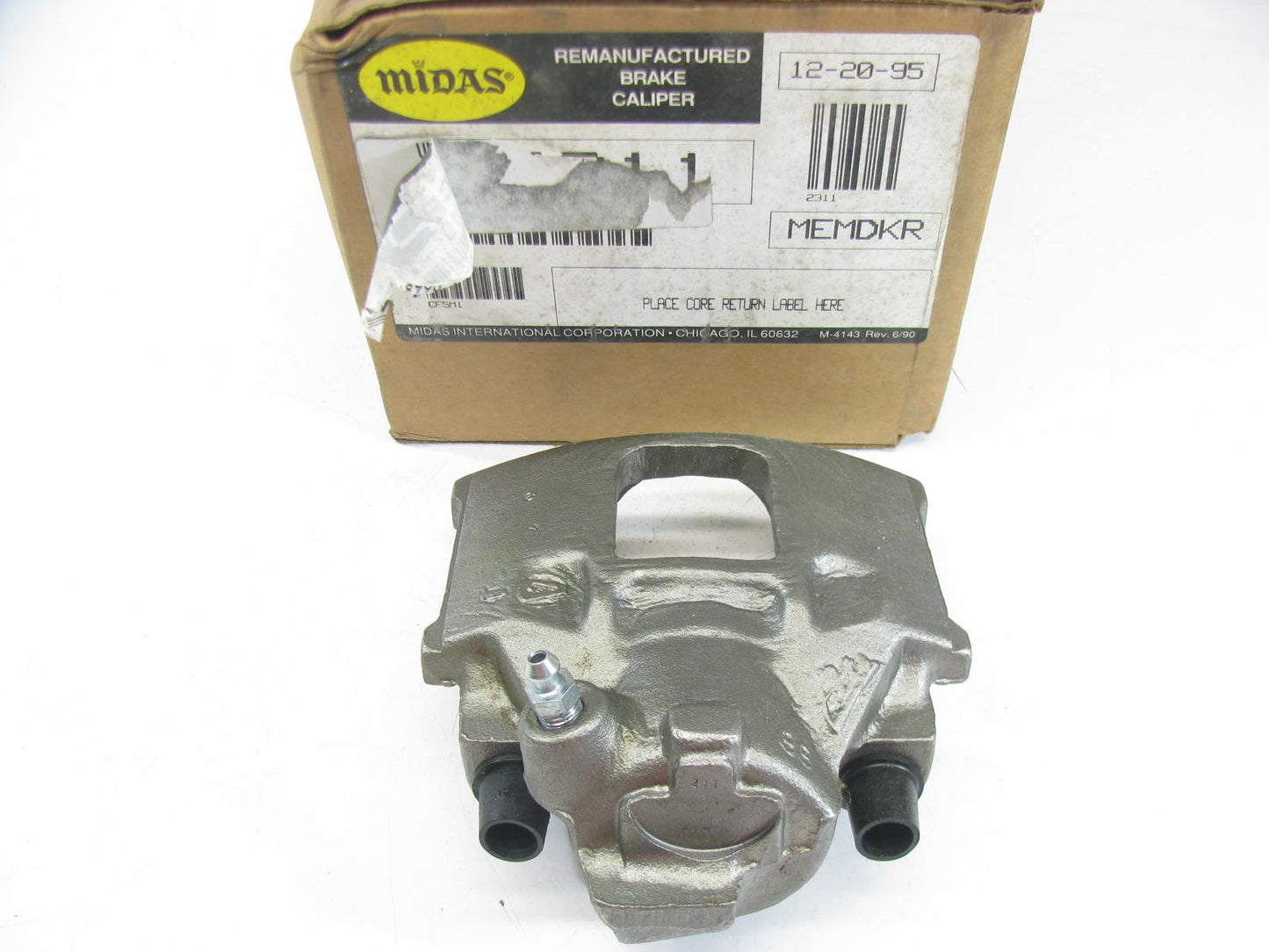 Midas CR2311 Reman Front Right Disc Brake Caliper For 1987-1993 Volkswagen Fox