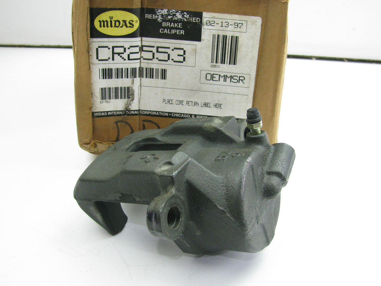 REMAN. Midas CR2553 Front Right Brake Caliper - 1989-1992 Toyota Cressida