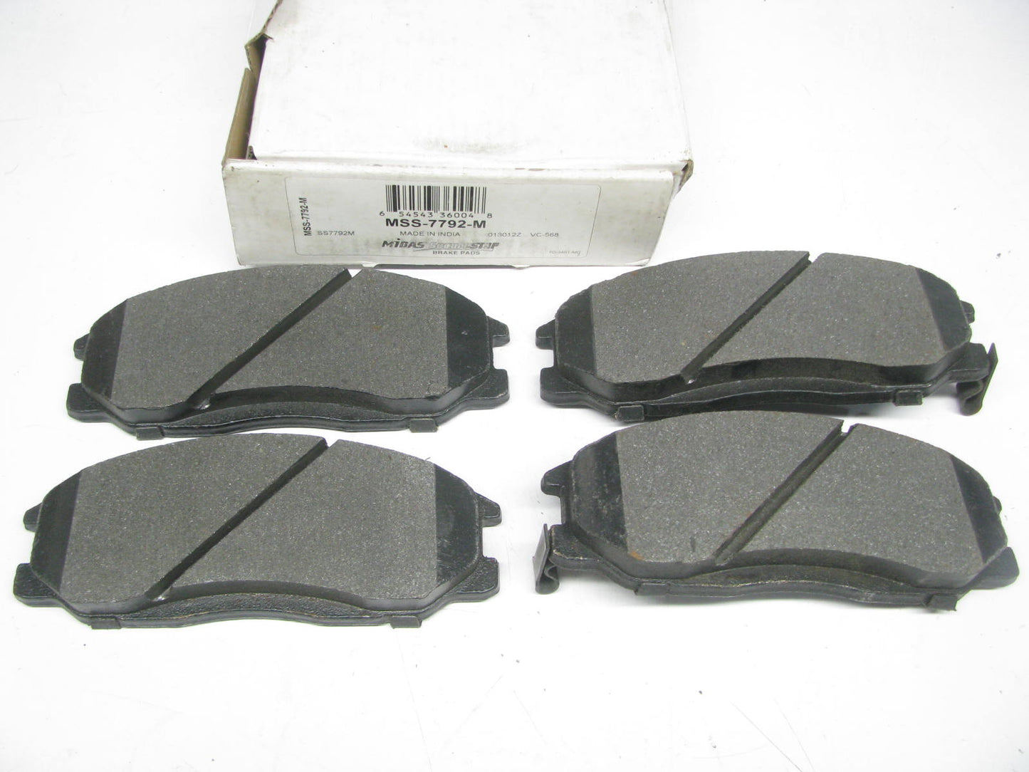 Midas MSS-7792-M FRONT Secure Stop Disc Brake Pads