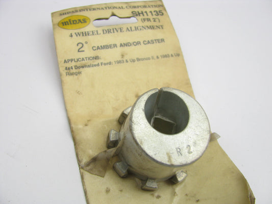 Midas SH1135 Front Alignment Camber Caster Bushing - 2 Degree 1983-Up Ford 4WD