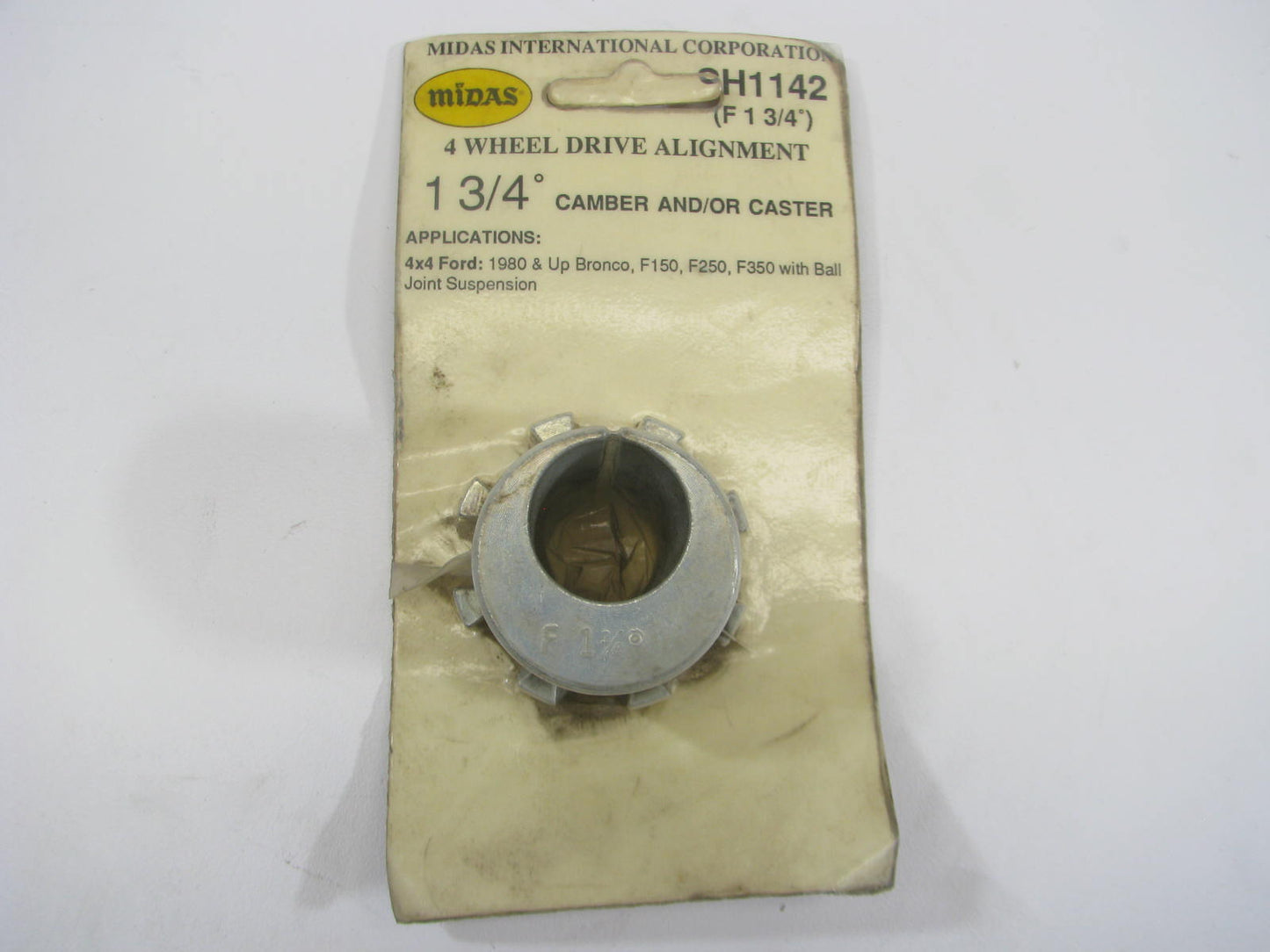 Midas SH1142 Front Alignment Camber Caster Bushing 1-3/4 Degree 1980-Up Ford 4WD