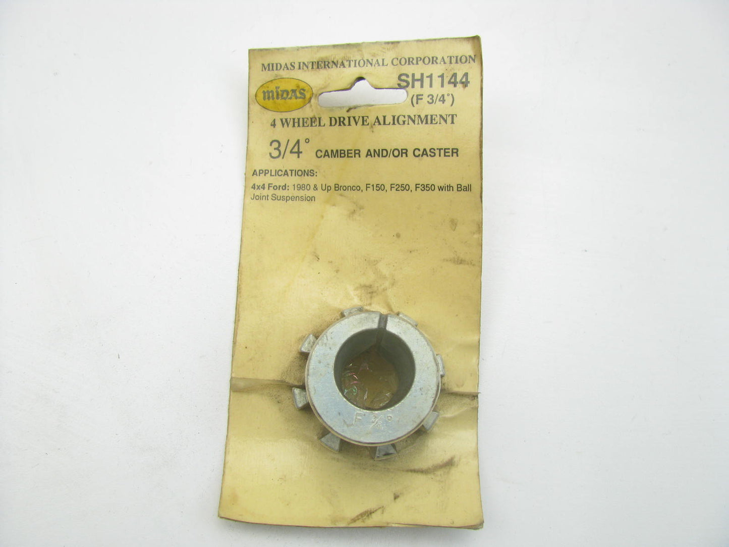 Midas SH1144 Front Alignment Camber Caster Bushing - 3/4 Degree 1980-Up Ford 4WD