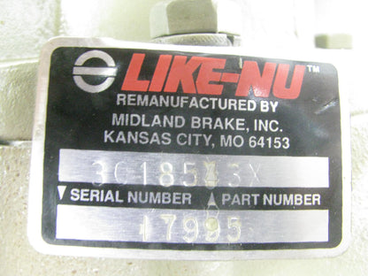 REMAN Midland 3018543X Type SS296 Air Brake Compressor For Cummins L10 N14