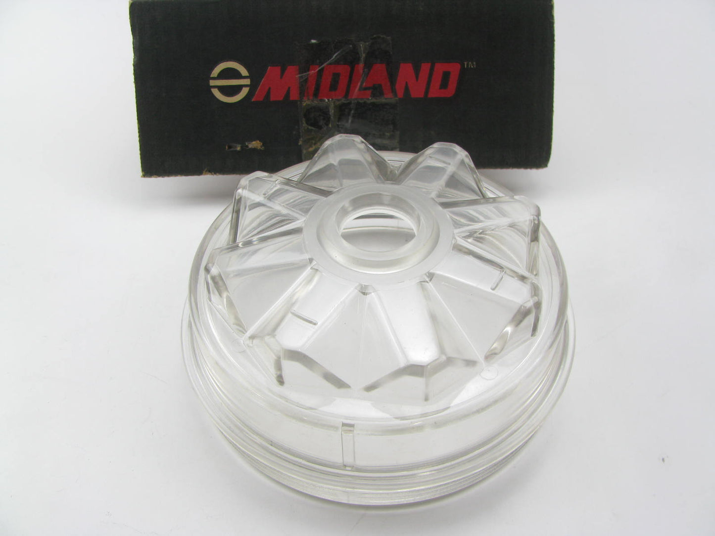 Midland 401911 Wheel Oil Hub Cap - 6-7/8'' OD X 5-3/4'' ID - 2-5/16'' High Screw On