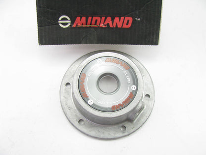 Midland 411605 Oil Bath Wheel Hub Cap - 6.25'' OD X 4.257'' ID - 5.5'' Bolt Circle