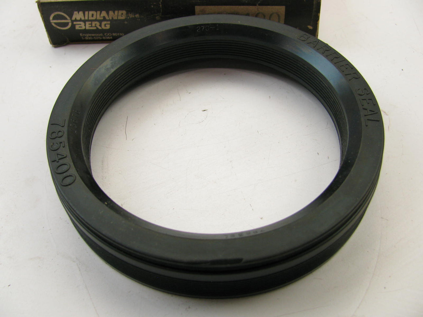 Midland 785400 Rear Wheel Seal - 5.756'' OD X 4.500'' ID X 1.000'' Wide - 370022A