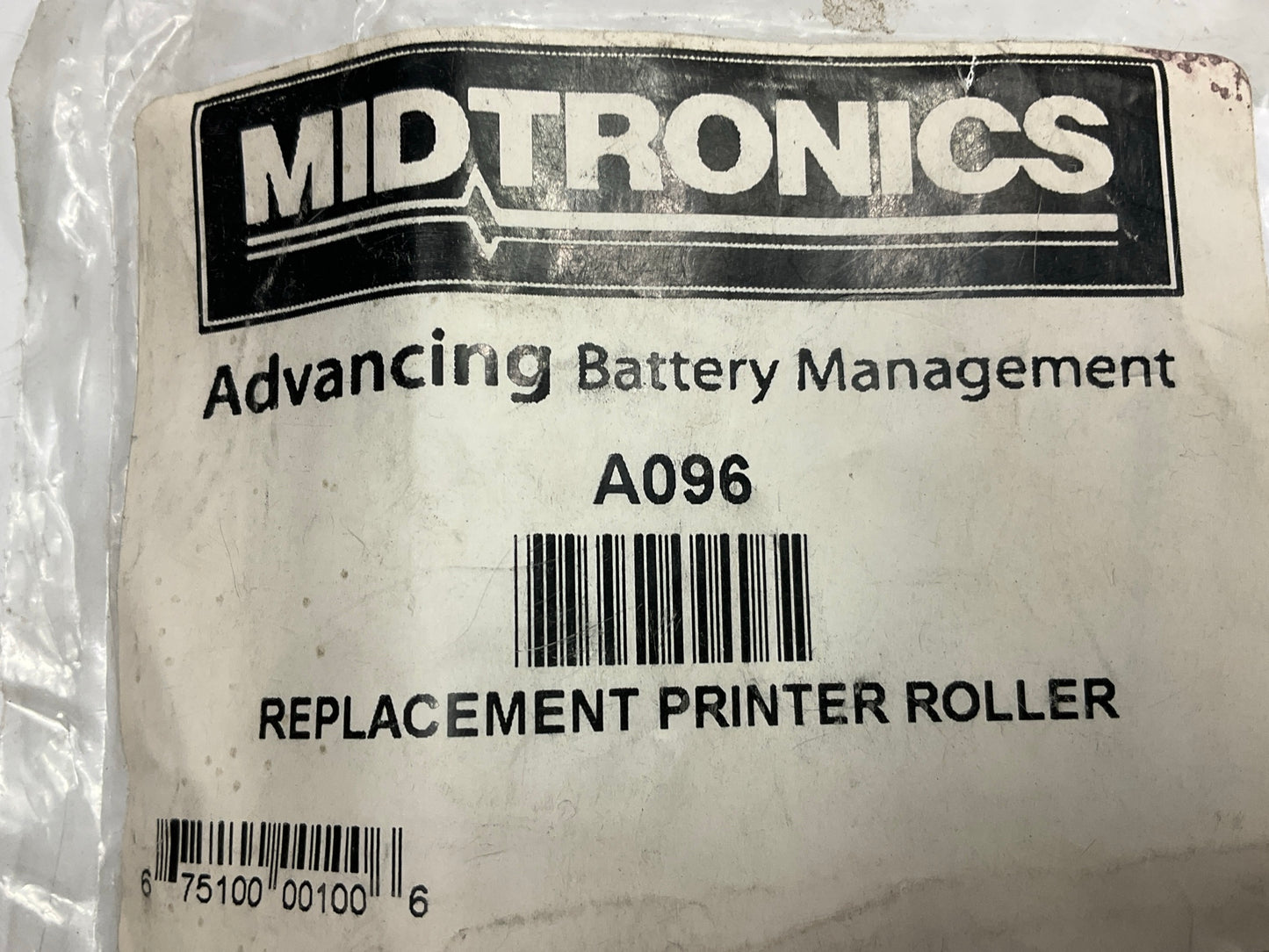 Midtronics A096 Machined Aluminum Printer Roller Replacement For EXP-800