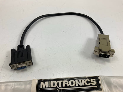 Midtronics A136 GR8 DB9 Cable 1' Black Serial Cable For Battery Tester