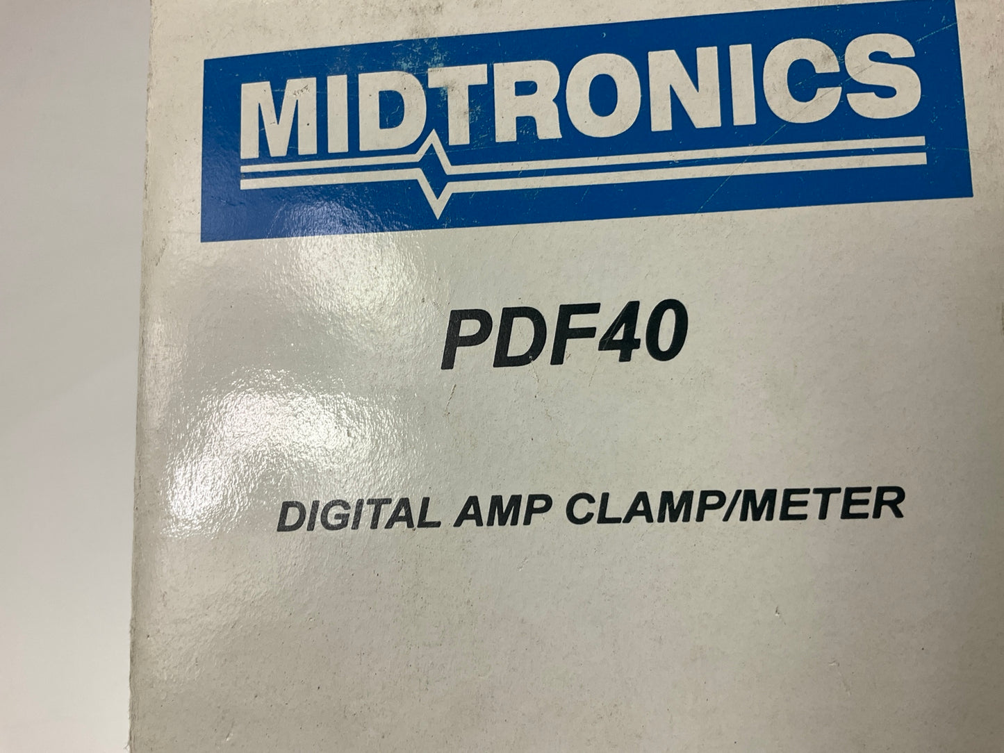 Midtronics AMP-100 PDF40 Portable Digital Amp Clamp/Meter
