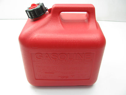 Midwest Can 2300 2-Gallon Red Plastic Gas Fuel Can With Quick Flow Spout