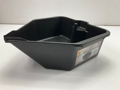 Midwest Can 6380 6 Quart Oil Drain Pan With Filter Post