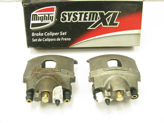 Mighty 10-103435S Remanufactured Disc Brake Caliper Set - Front