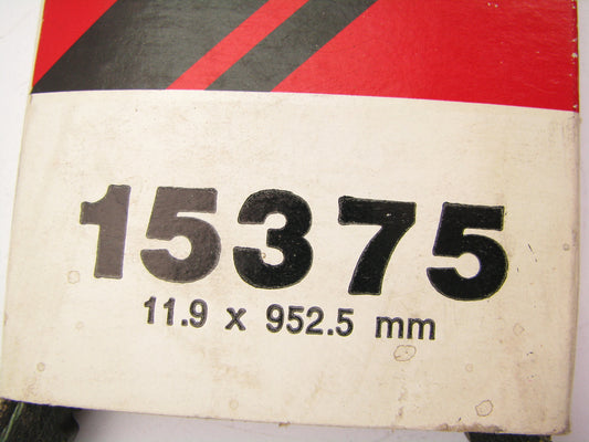 Mighty 15375 Accessory Drive Belt - 0.44'' X 37.50'' - 36 Degree