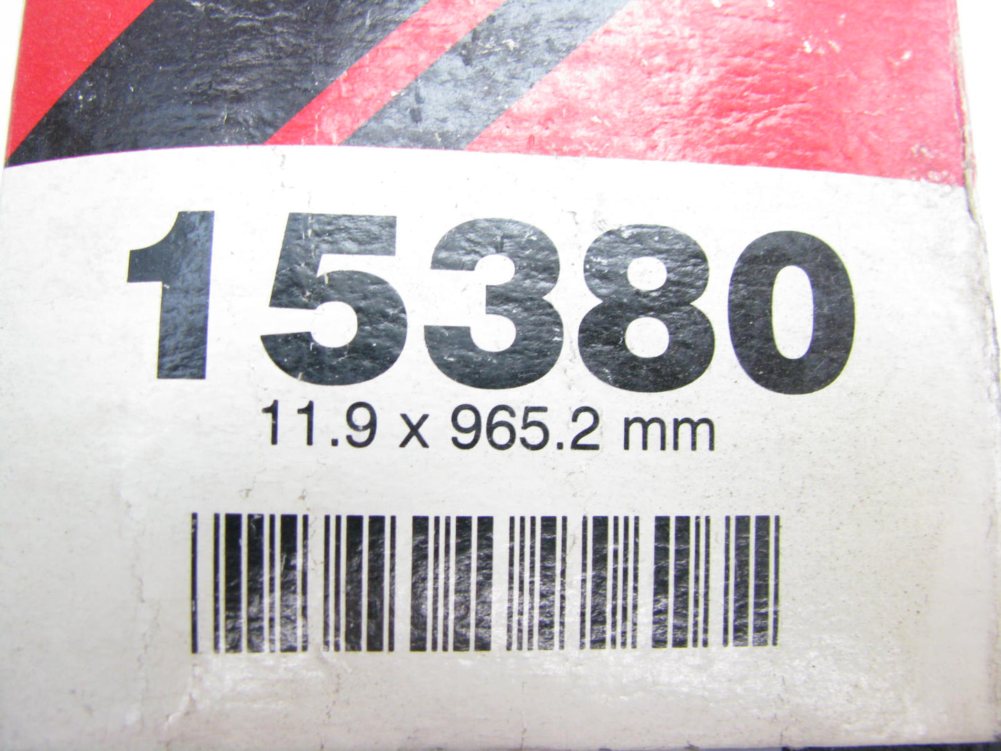 Mighty 15380 Accessory Drive Belt - 0.469'' X 38.0'' - 36 Degree