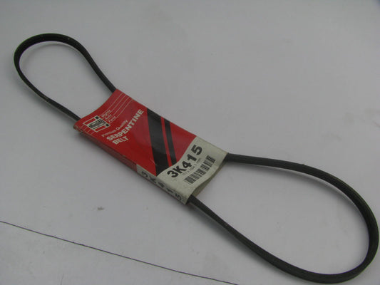 Mighty 3K415 Serpentine Belt - 0.42'' X 41.50'' - 3 Ribs