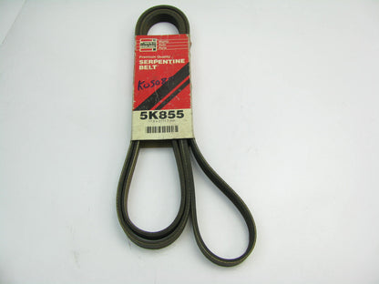 Mighty 5K855 Serpentine Belt - 0.685'' X 85.5'' - 5 Ribs