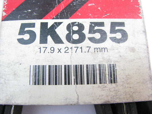 Mighty 5K855 Serpentine Belt - 0.685'' X 85.5'' - 5 Ribs