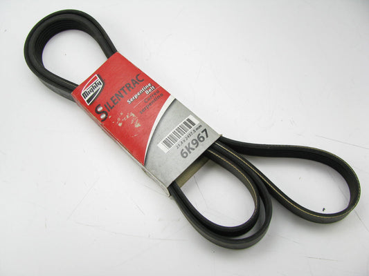 Mighty 6K967 Serpentine Belt - 0.84'' X 97.00'' - 6 Ribs