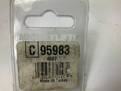 Mighty C95983 Universal Lift Support Strut - 26.32'' Extended 16.08'' Compressed