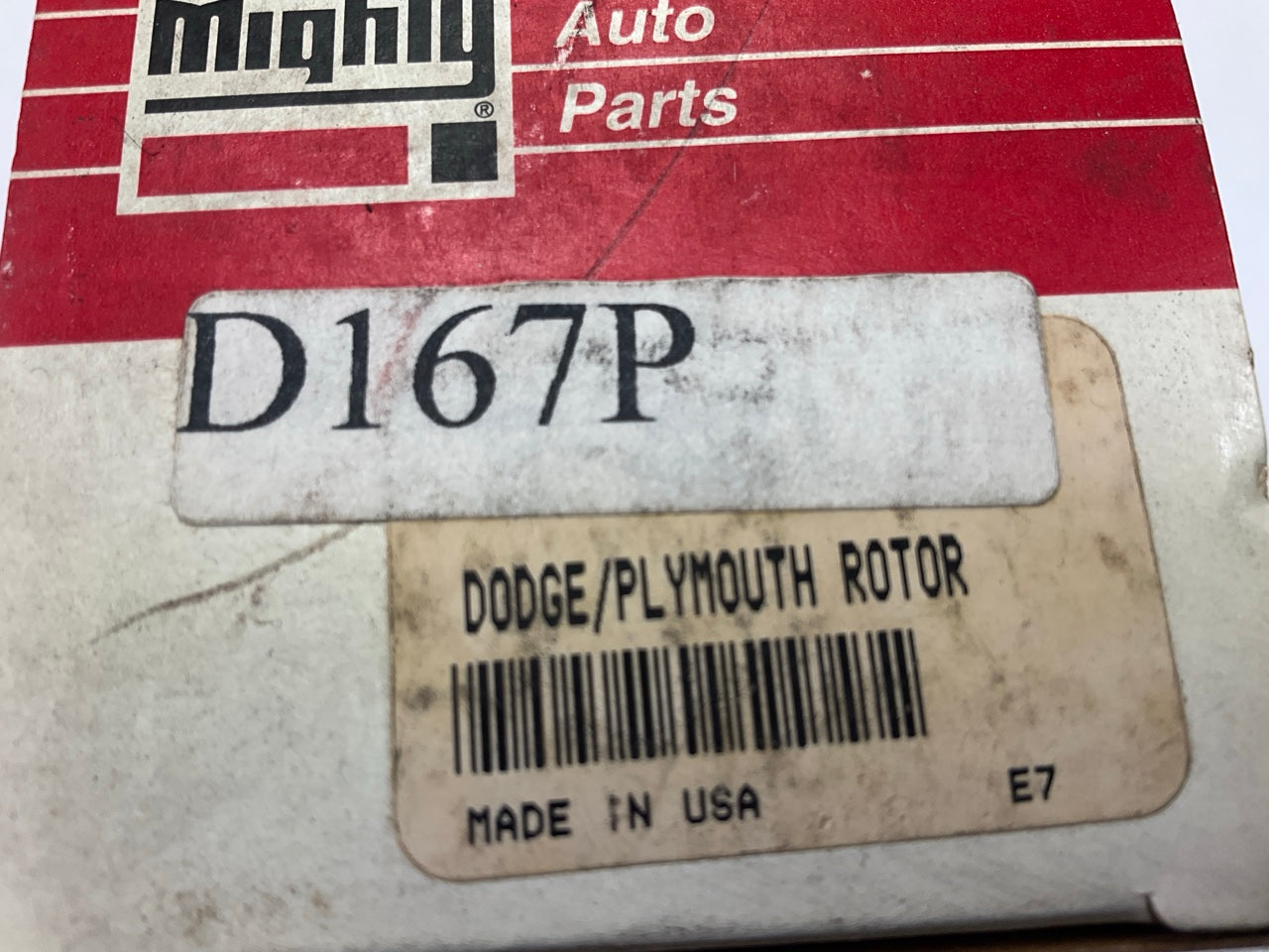 Mighty D167P Ignition Distributor Rotor