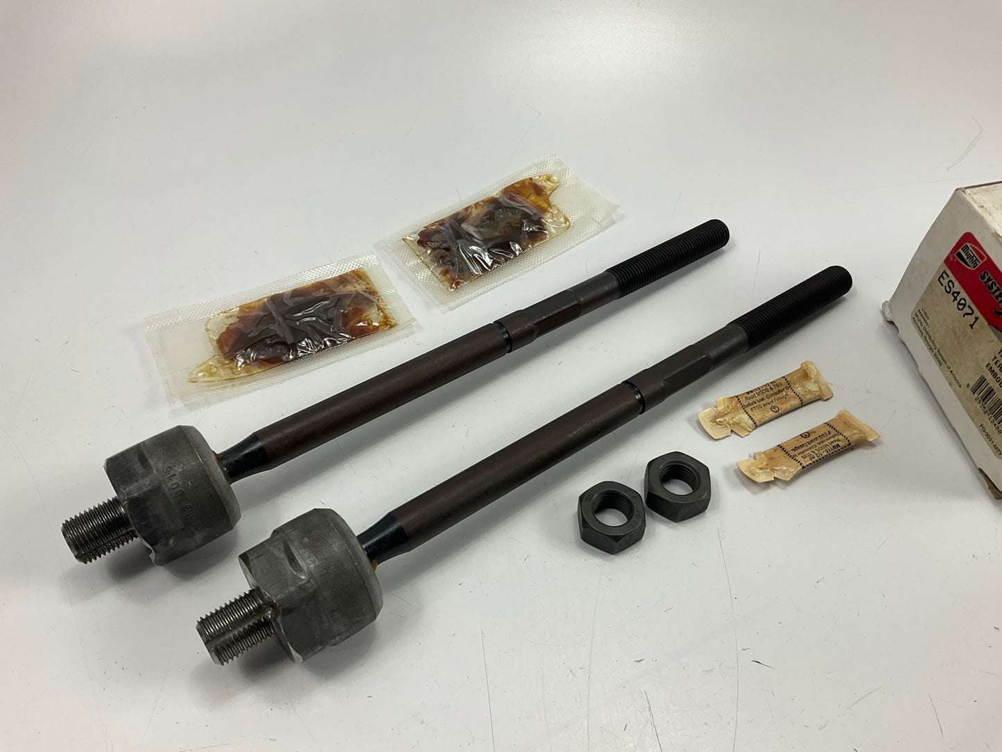 (2) Mighty ES4071 Front Inner Steering Tie Rod End