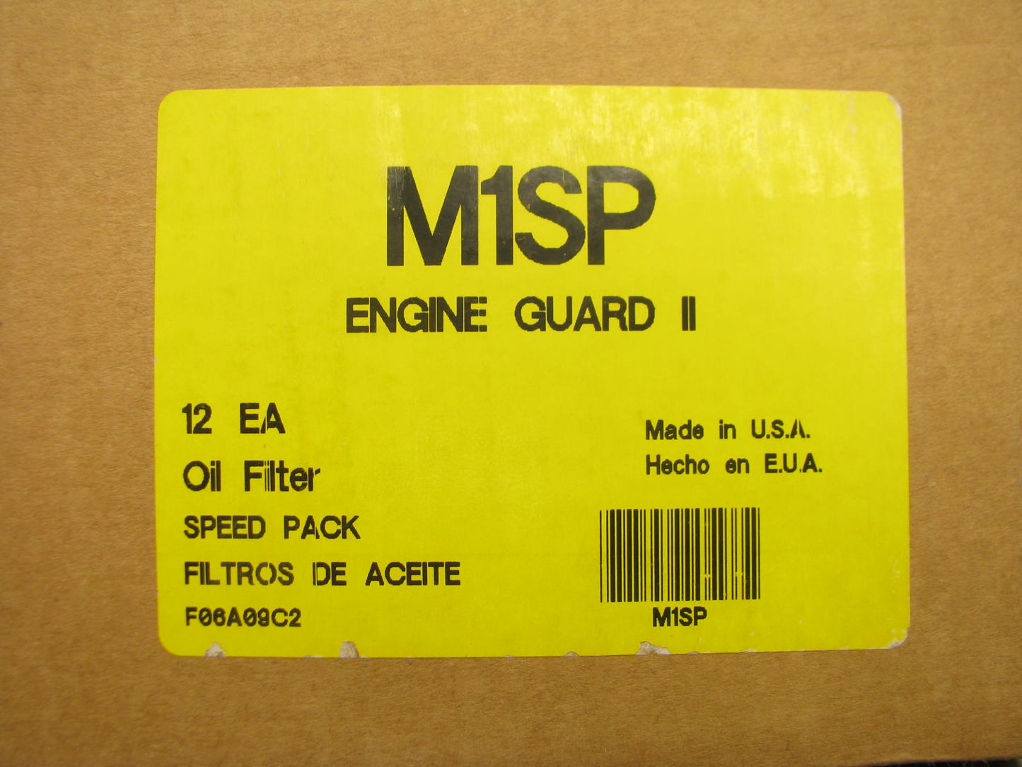 MADE IN USA - PACK OF 12 - Mighty M1SP Engine Oil Filters