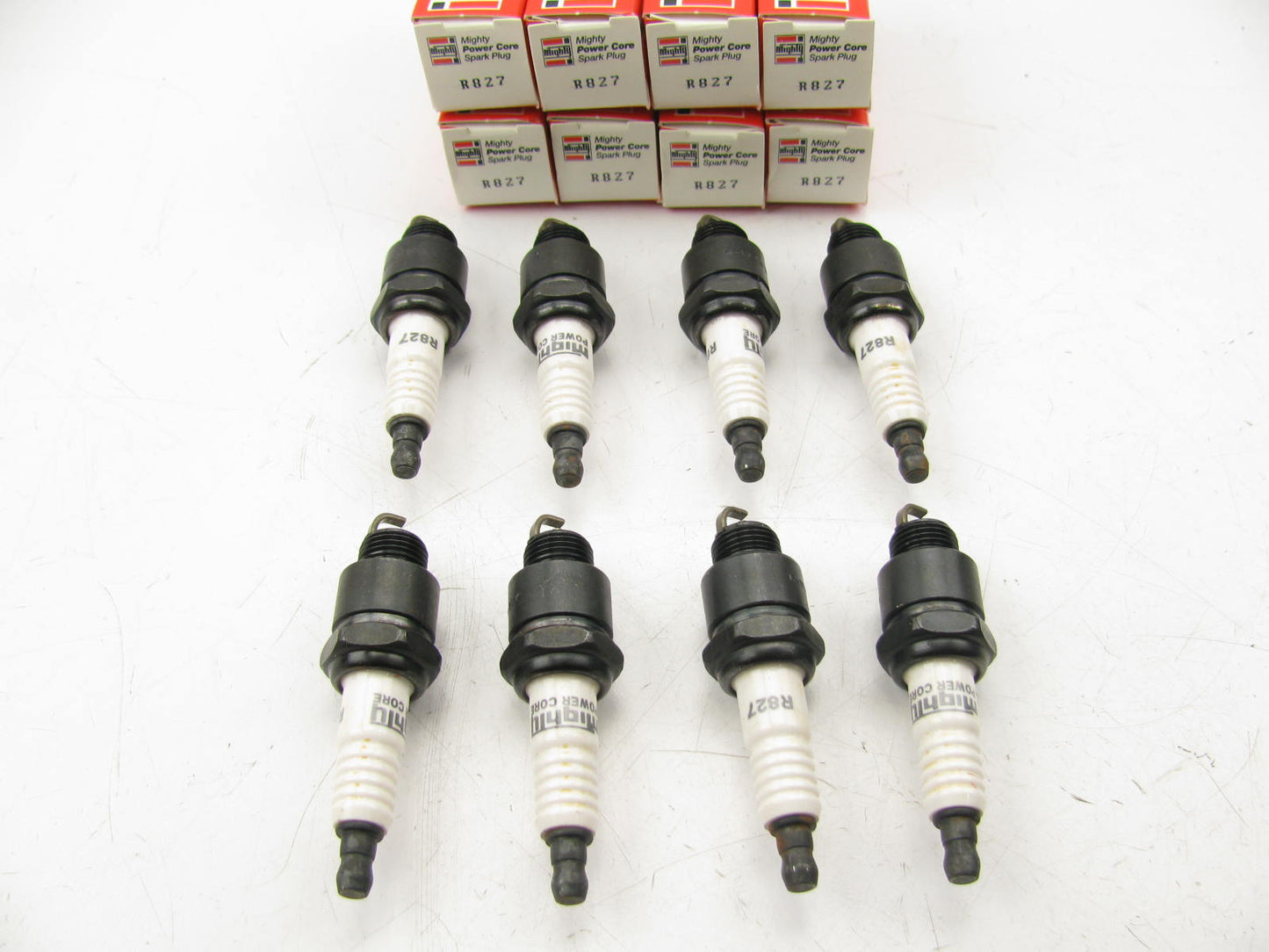 (8) Mighty R827 Spark Plugs - 1980-1984 Buick Olds Pontiac 307 5.0L V8