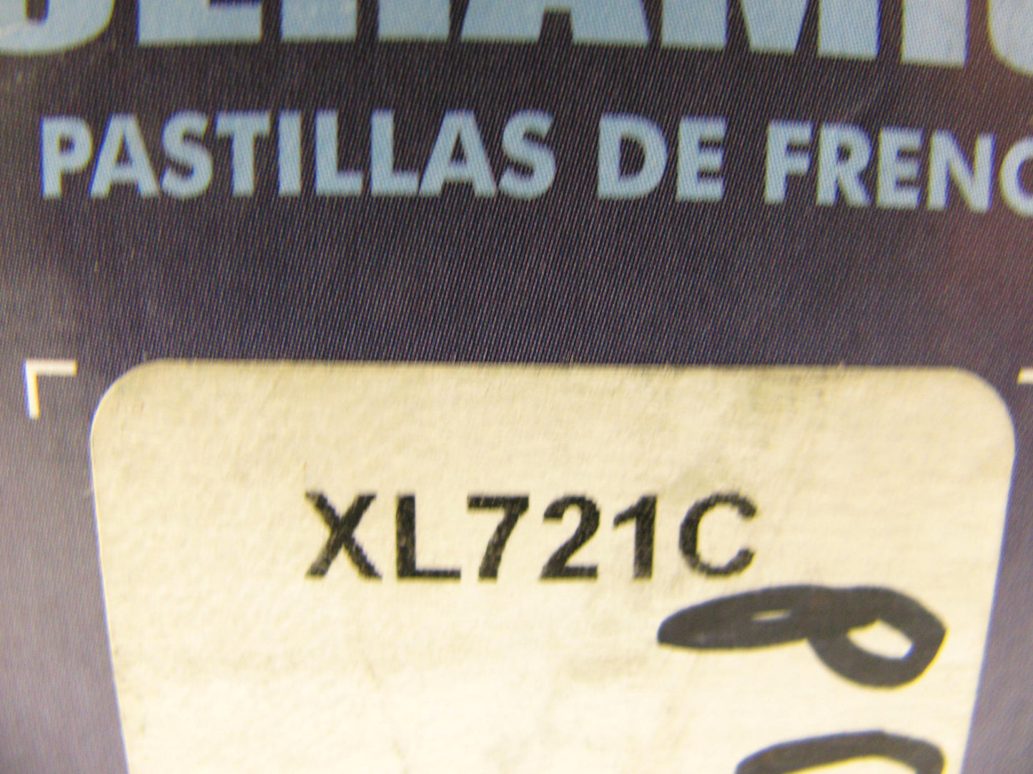 Mighty XL721C Ceramic Disc Brake Pads - Front
