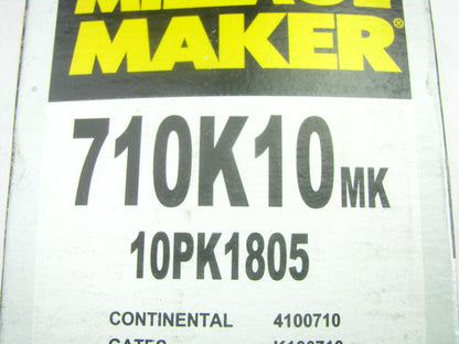 Mile Marker 710K10 Heavy Duty Poly-V Serpentine Belt