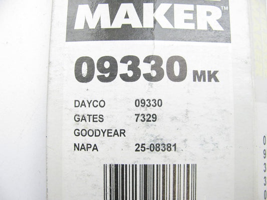 Mileage Maker 09330MK Accessory Drive Belt - 0.25'' X 33.125'' - 36 Degree