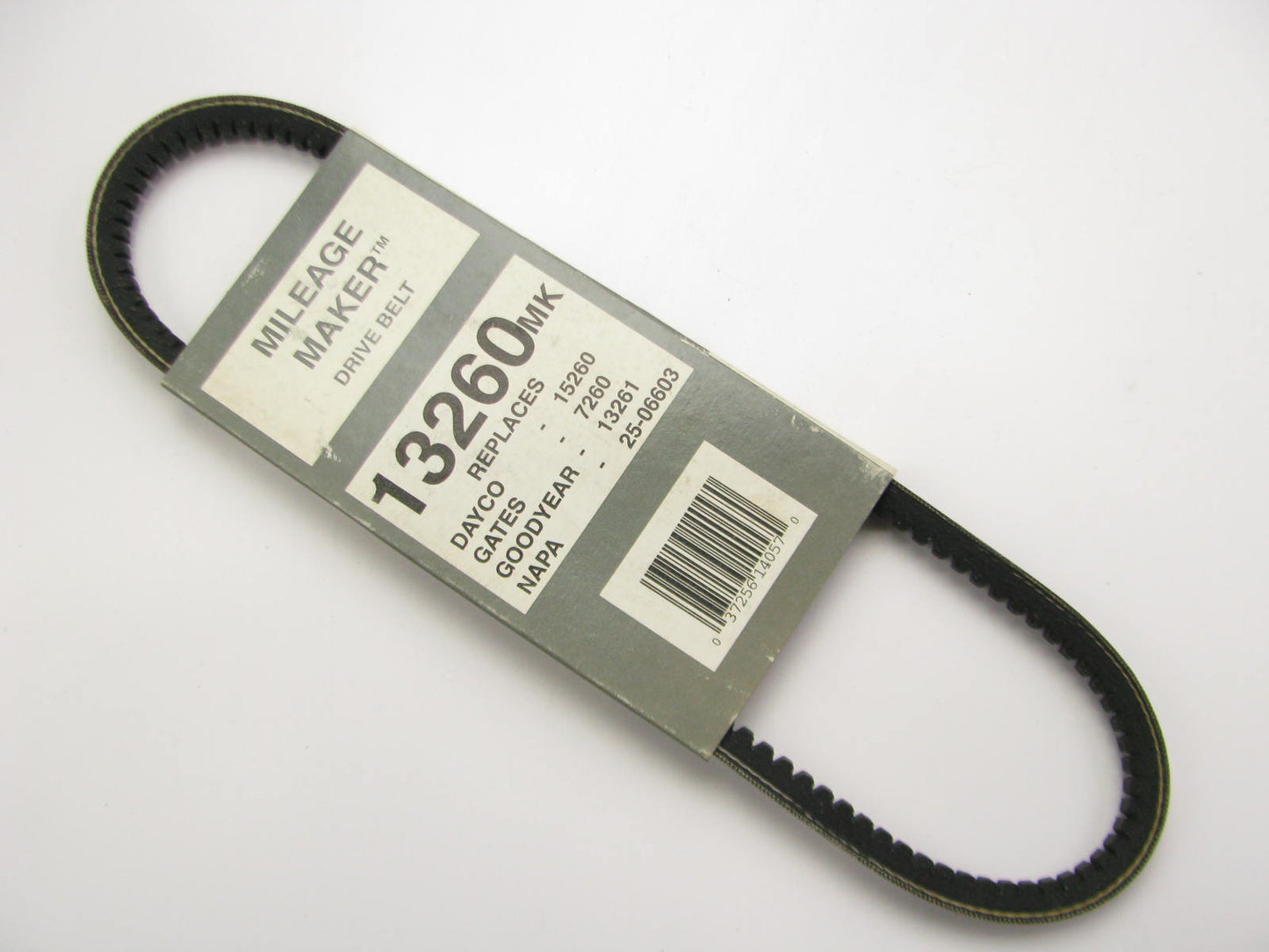 Mileage Maker 13260MK Accessory Drive Belt - 0.44'' X 26.0'' - 36 Degree