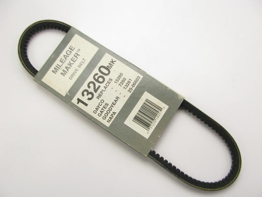 Mileage Maker 13260MK Accessory Drive Belt - 0.44'' X 26.0'' - 36 Degree